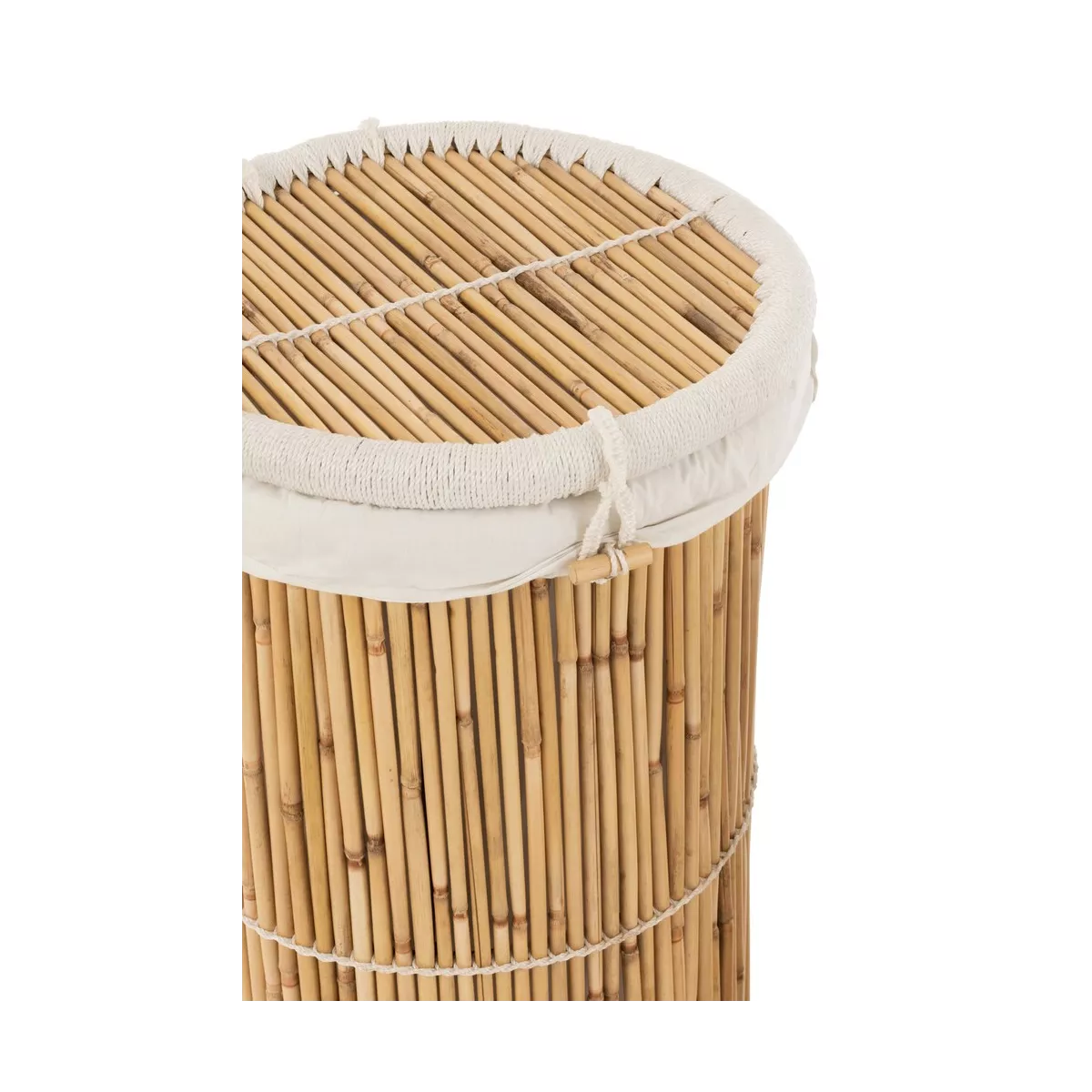 Panière à Linge Bambou Cyl 42x42