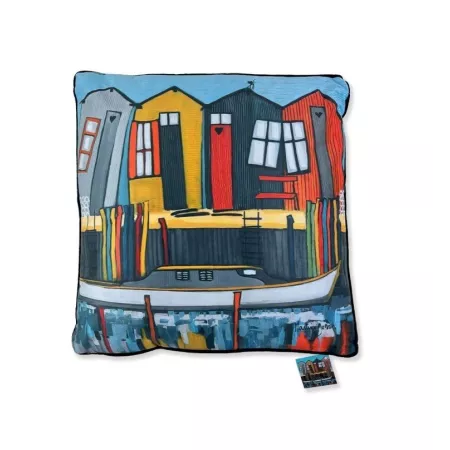 Coussin M Gonnin A la Pêche