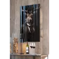Tableau Cerf  Verre 60x90