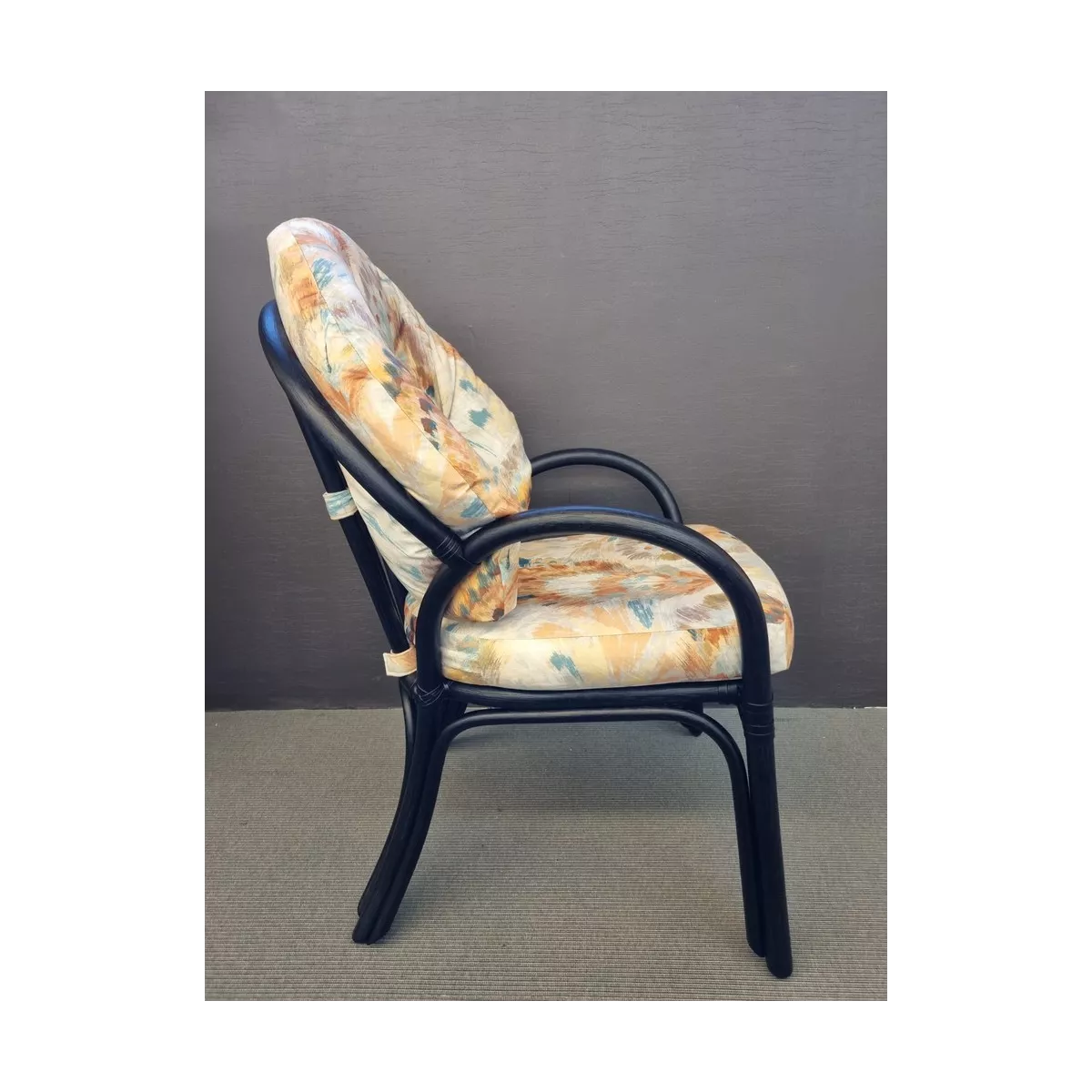 Fauteuil de Jeux Noir Tissu Segall