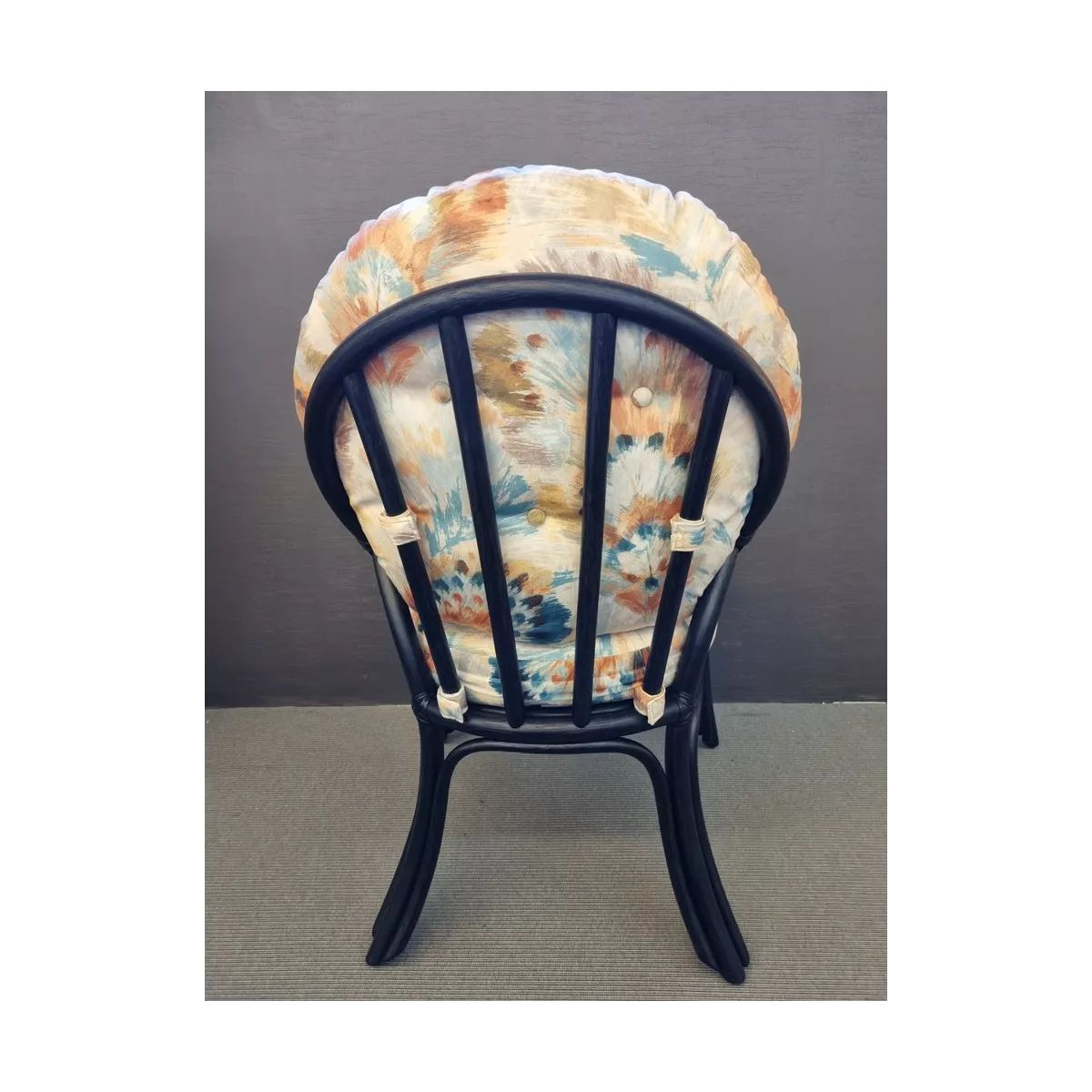 Fauteuil de Jeux Noir Tissu Segall
