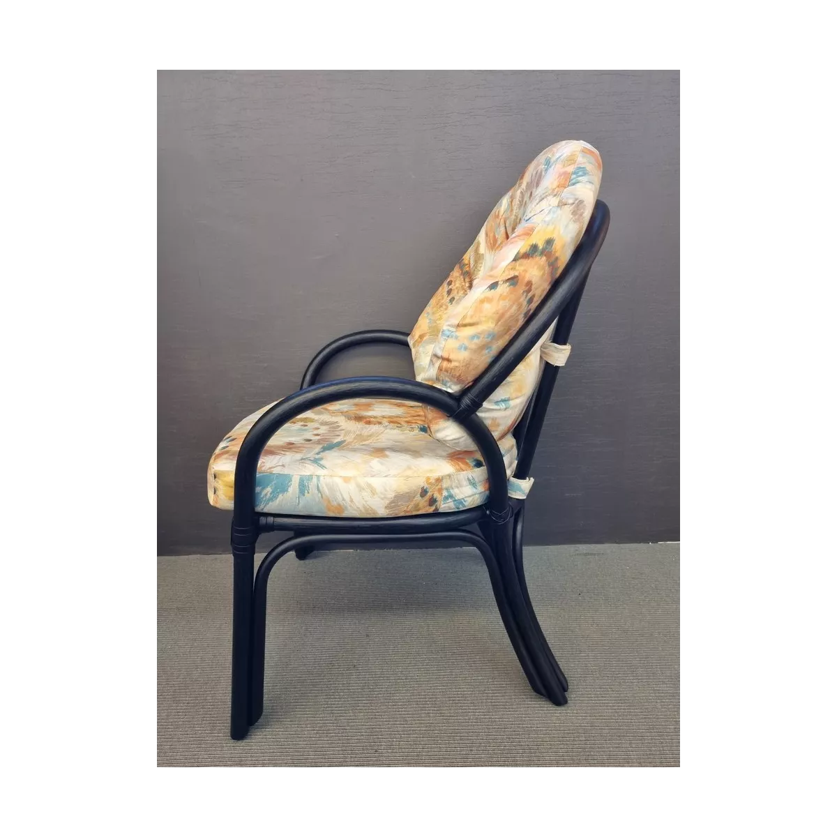 Fauteuil de Jeux Noir Tissu Segall