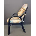 Fauteuil de Jeux Noir Tissu Segall
