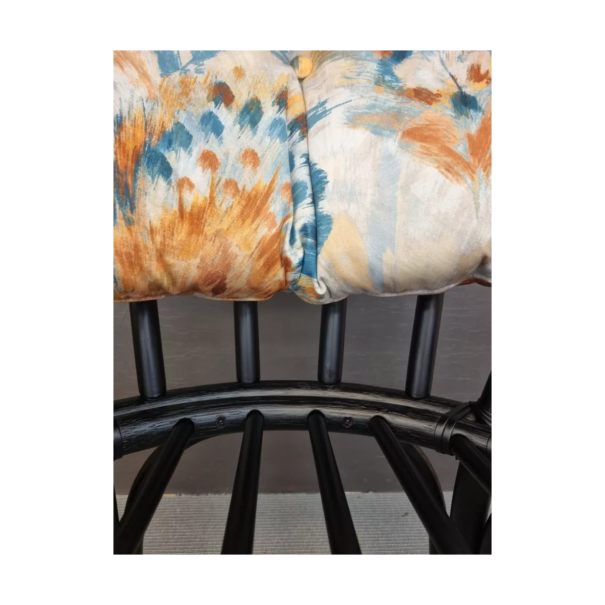 Fauteuil de Jeux Noir Tissu Segall