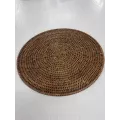 Dessous de plat en rotin Antique 33cm