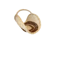 Panier à bois Clemence Osier Naturel 65x40