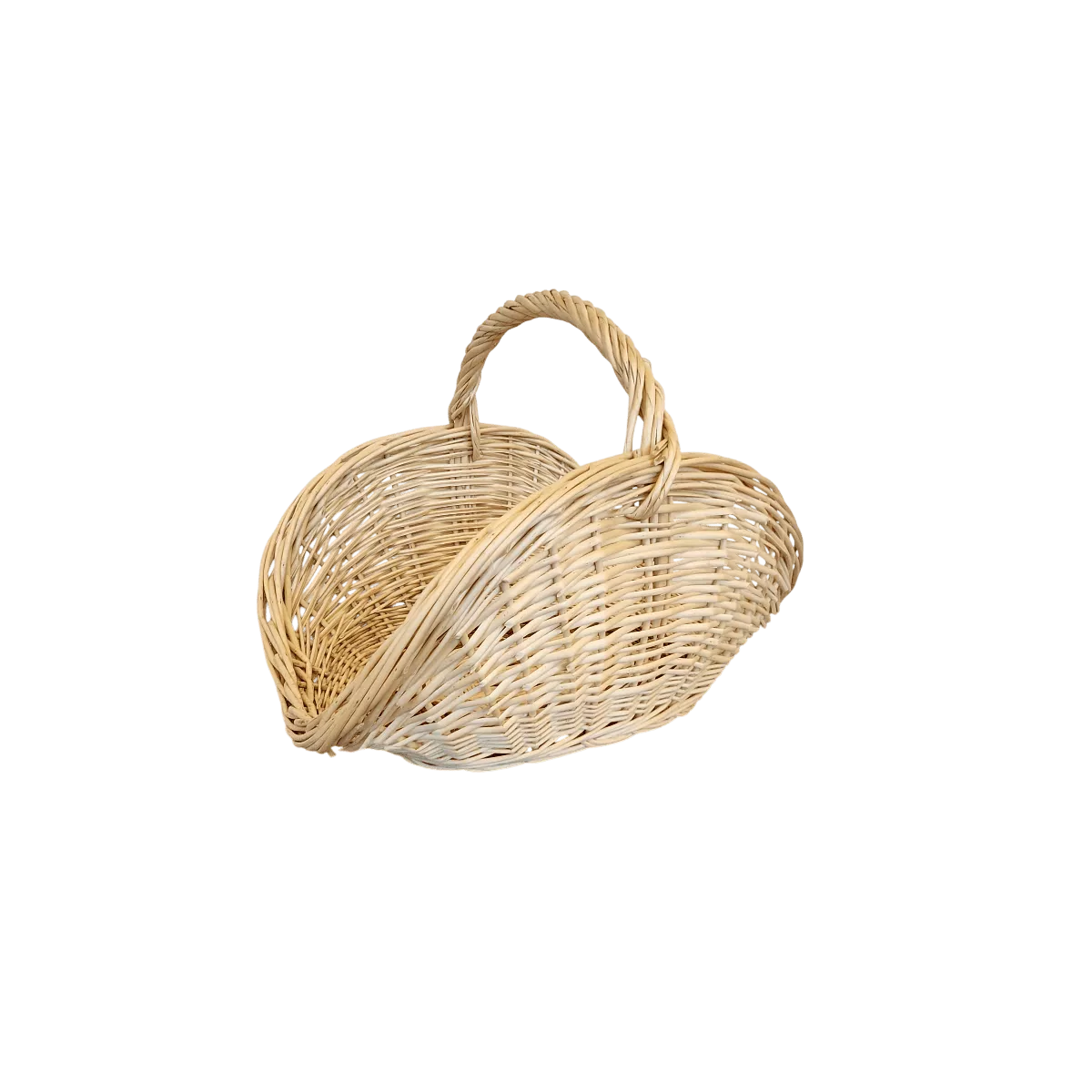 Panier à bois Jade Osier Naturel 53x38