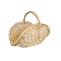 Panier à bois Jade Osier Naturel 53x38