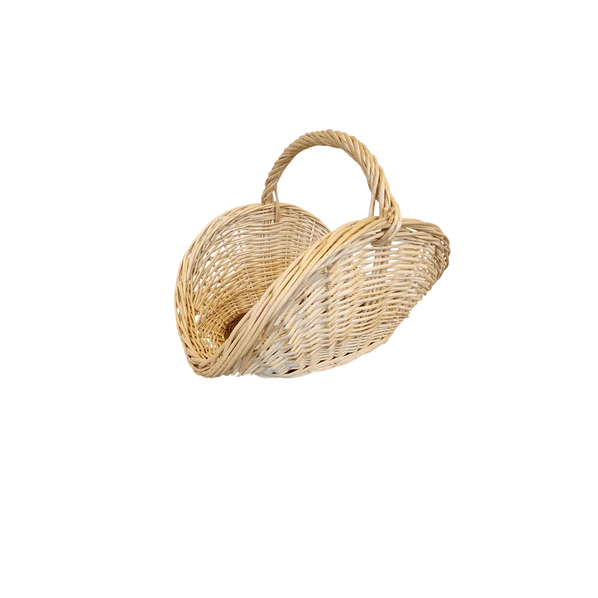 Panier à bois Jade Osier Naturel 53x38