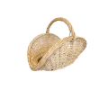 Panier à bois Jade Osier Naturel 53x38