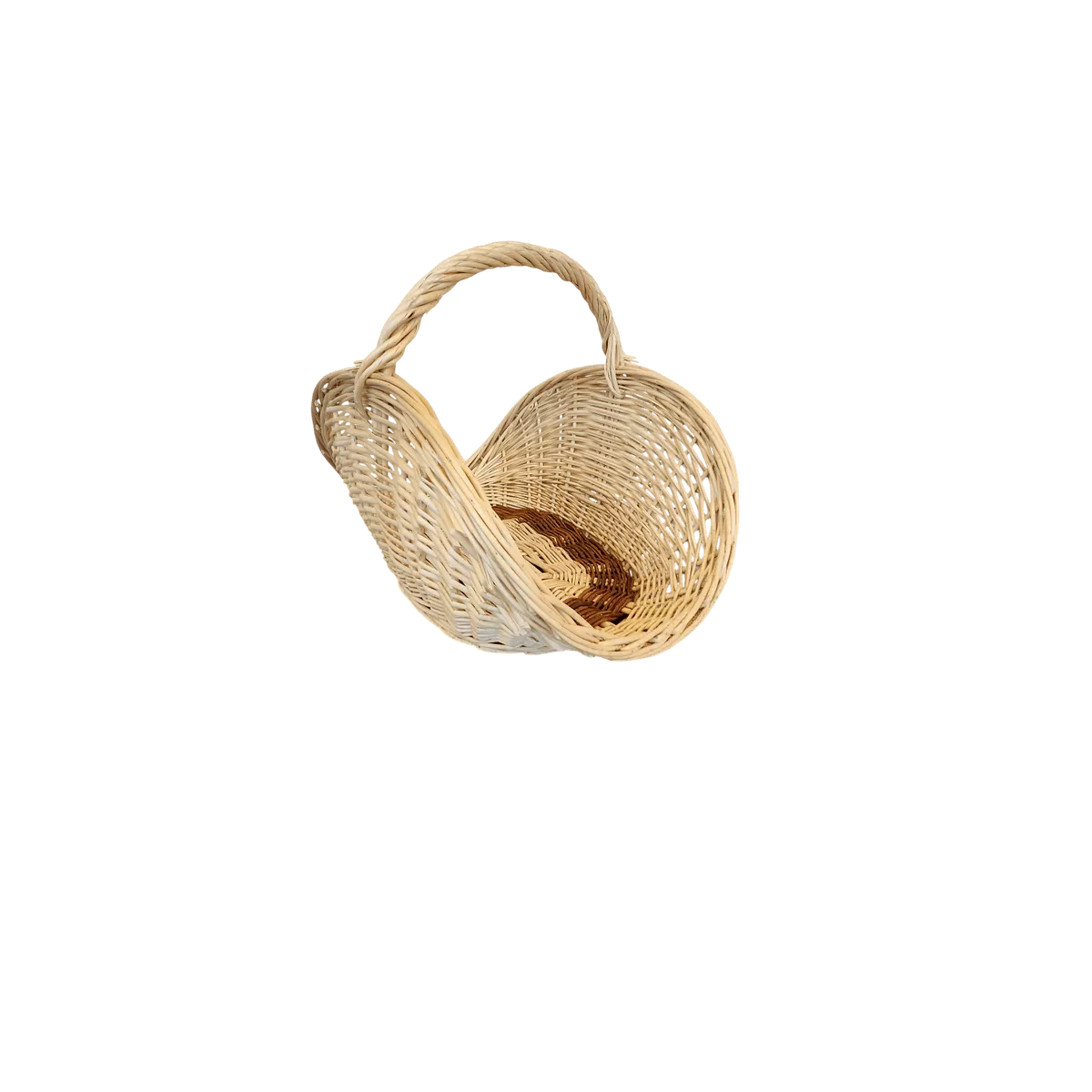 Panier à bois Jade Osier Naturel 53x38