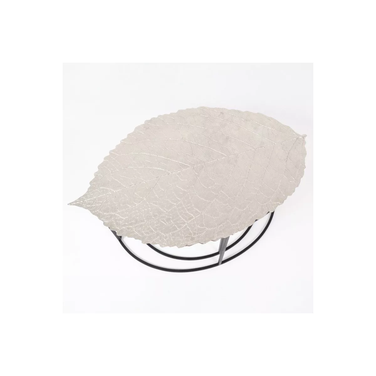 Série de 2 Tables Aluminium Erable 96/73