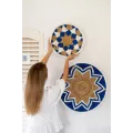 3 Decorations Murales Bananier Bleu