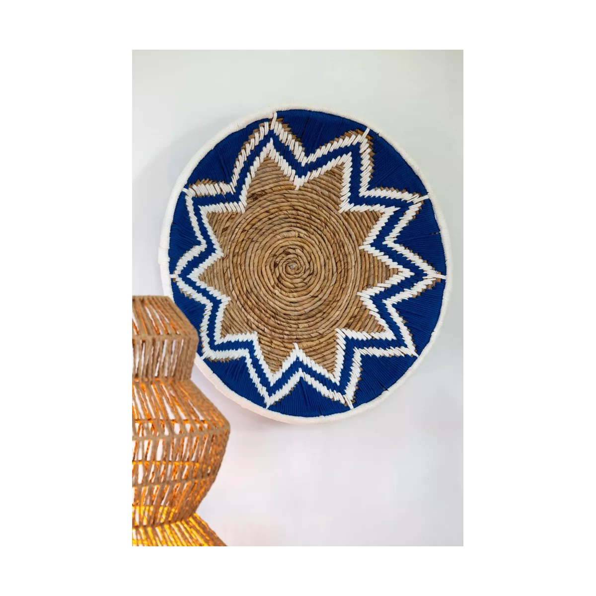 3 Decorations Murales Bananier Bleu