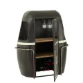 Meuble Bar Cabine Téléphérique Noir