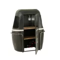 Meuble Bar Cabine Téléphérique Noir