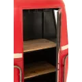Meuble Bar Cabine Téléphérique Rouge
