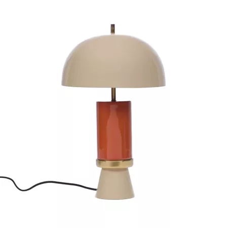 Lampe Vintage Bicolore Crème  51h