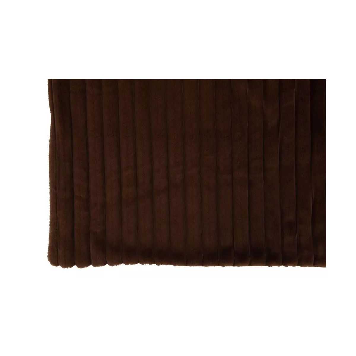 Plaid Couduroy Chocolat 130x180