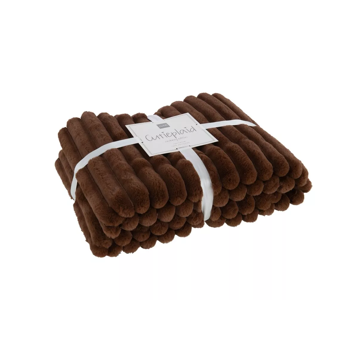 Plaid Couduroy Chocolat 130x180