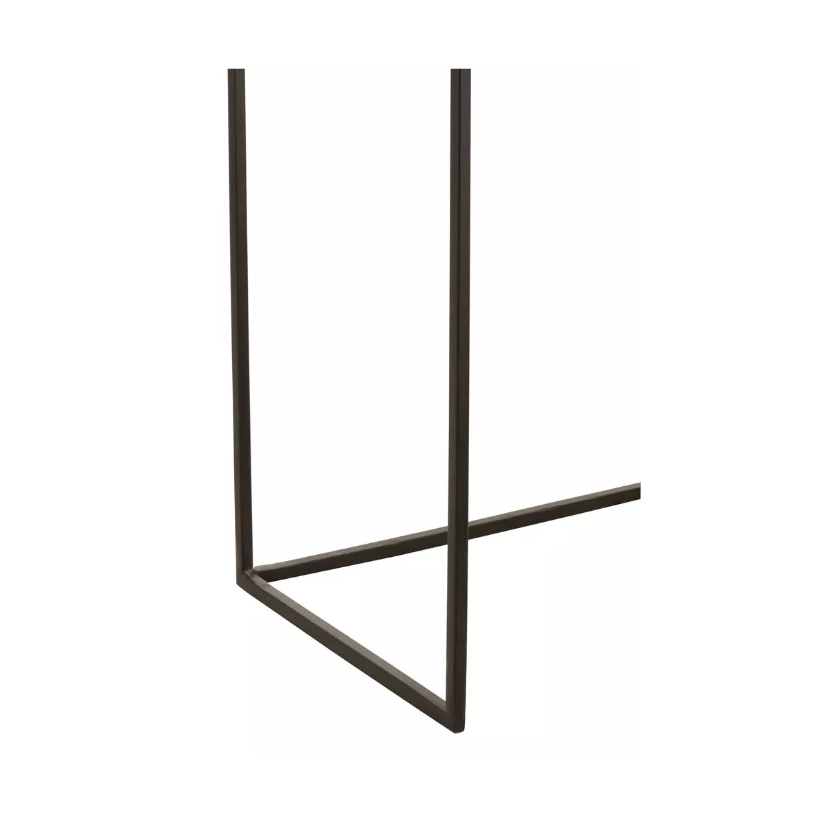 Console Série de 3 en Aluminium Rouille 53 cm