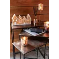 Console Série de 3 en Aluminium Rouille 53 cm