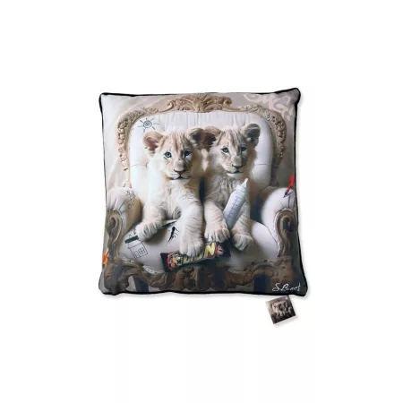 Coussin Binet - Lionceaux 45x45