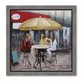 Tableau 3 Copines au Café 92x92