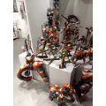 Sculpture Métal Lion Pigment