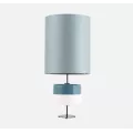 Lampe Louzieh h.89cm Bleu