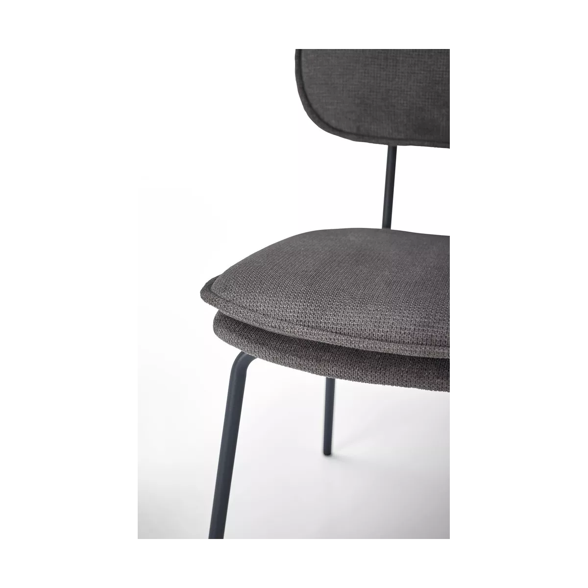 Chaise Retro Gris Foncé