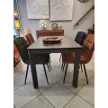 Chaise Folk Moutarde