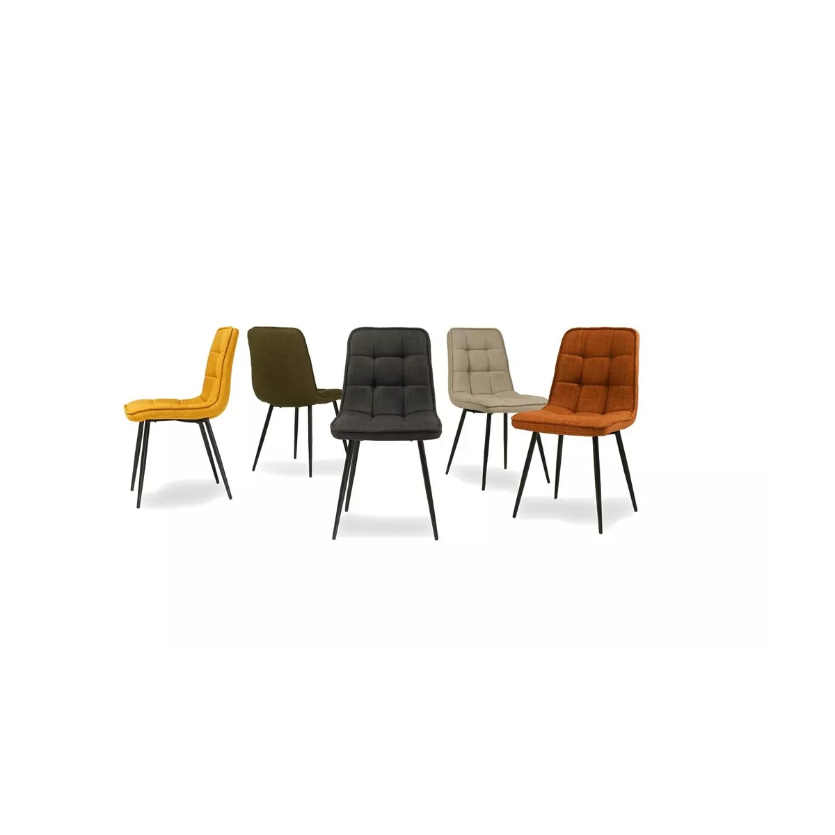 Chaise Folk Gris Clair