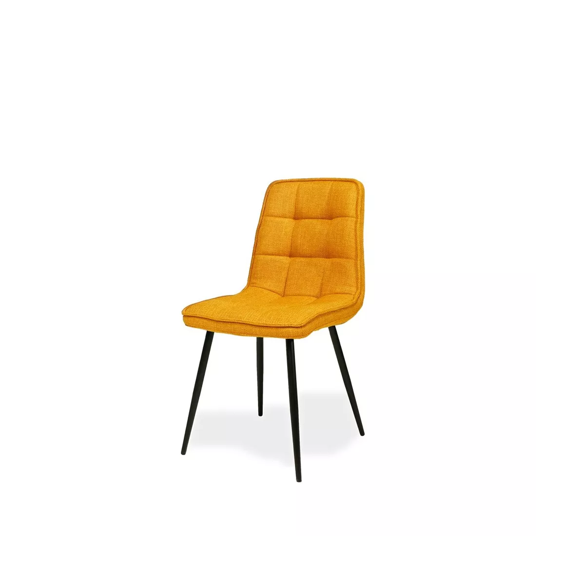 Chaise Folk Moutarde