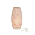 Lampe Mosaique Bram Orange H.42cm