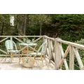 Chaise Bistrot Rotin Romy Turquoise