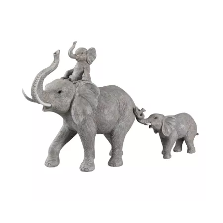 Eléphants gris Famille 72x42