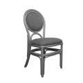 Chaise Médaillon en Rotin Agent