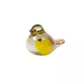 Oiseau Nobu en pate de verre 12x7