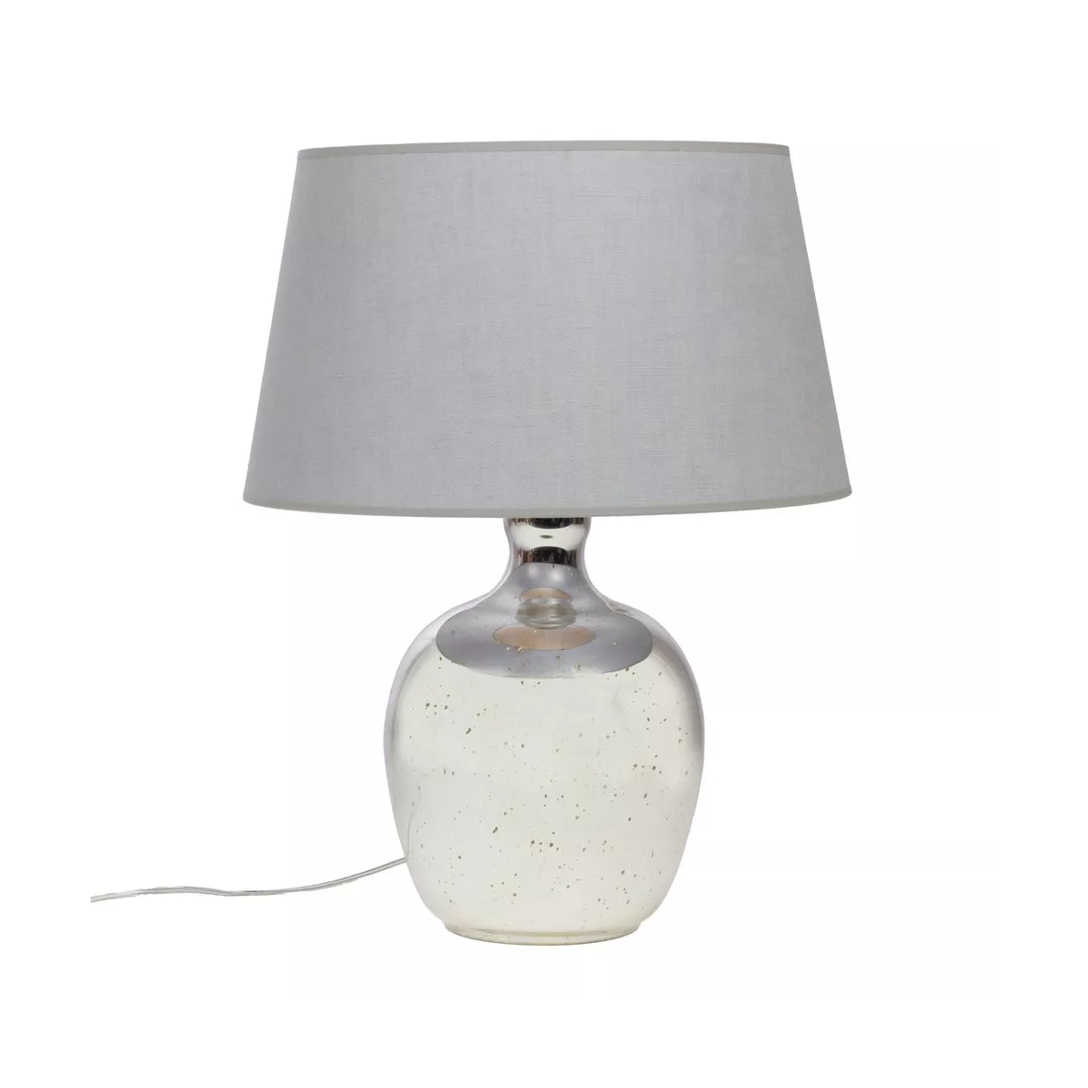 Lampe Jade en verre H.56cm