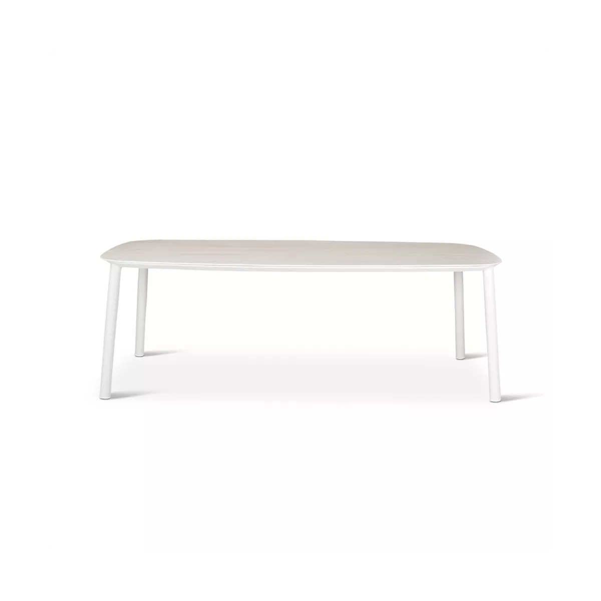 Table 220x100 Livy  Aluminium et Pierre