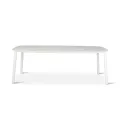 Table 220x100 Livy  Aluminium et Pierre