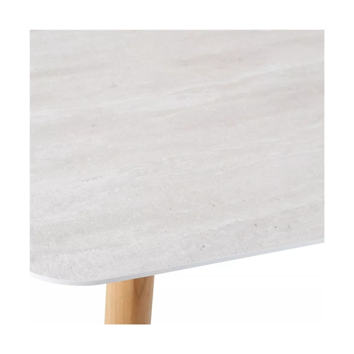 Table 240x100 Romero Aluminium et Pierre