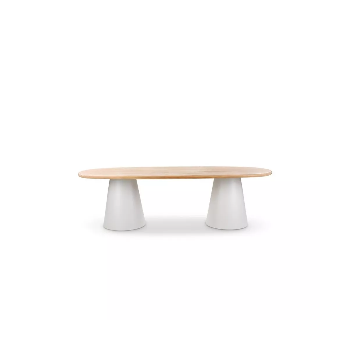 Table 260x110 Pipa Aluminium et Teak