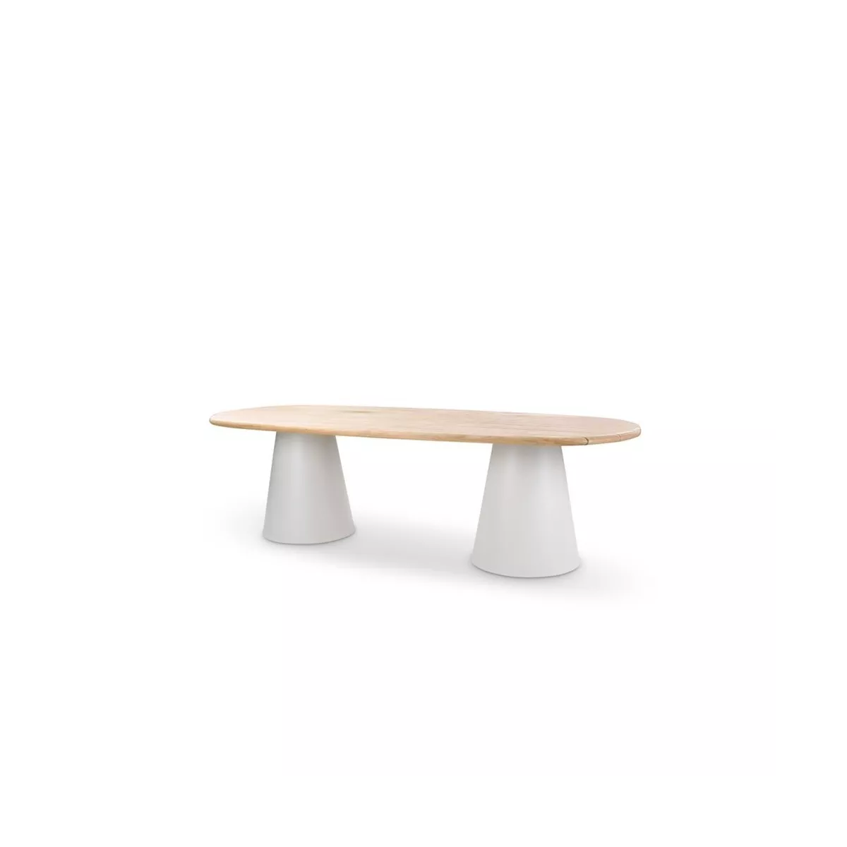 Table 260x110 Pipa Aluminium et Teak