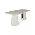 Table 240x110 Clocks Aluminium et Pierre