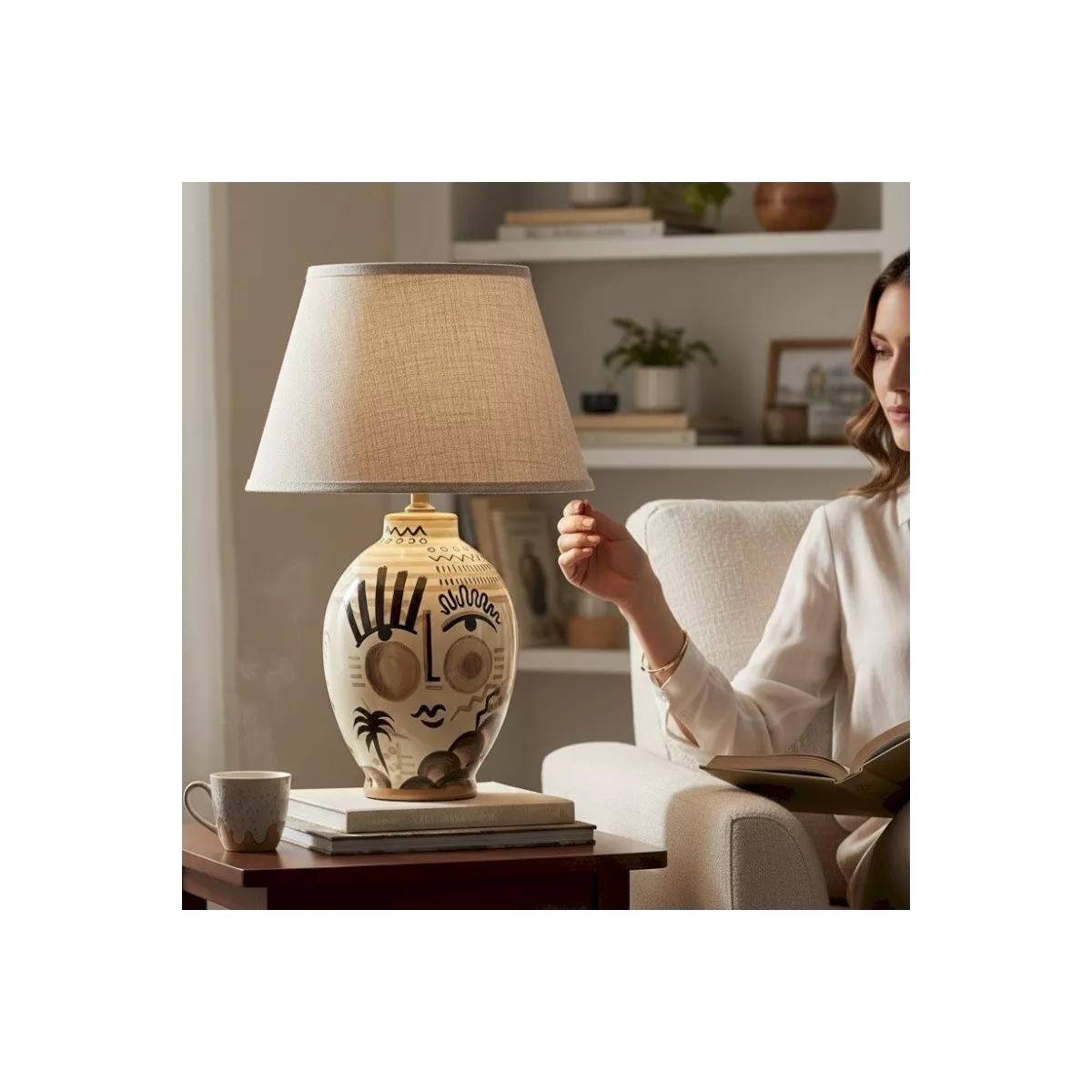 Lampe Ariane h64cm