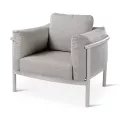 Fauteuil Livy  Alu Sand