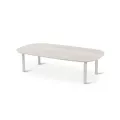 Table Basse Livy Alu Sand 120x65