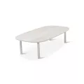 Table Basse Livy Alu Sand 120x65